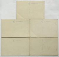 大満州国情景　絵葉書　5枚