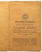 (仏)クリューゲナー社 デルタカメラ使用書　Description et Guide Appareil“Delta”