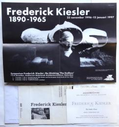 フレデリック・キースラー Frederic Kiesler　展覧会案内　3点