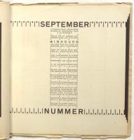 WENDINGEN　Jaargang1 No.9　September 1918