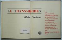 (仏)シベリア横断　サンドラール　LE TRANSSIBÉRIEN　