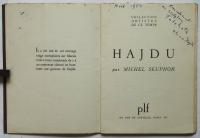 HAJDU　献呈署名入