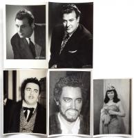 イタリア歌劇団 1959来日公演ブロマイド　21枚 内サイン入16枚