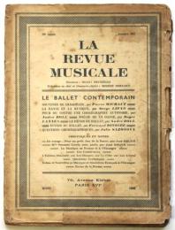 LA REVUE MUSICALE　19e année numéro182　Le Ballet Contemporain
