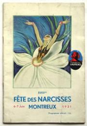XVIIIme FÉTE DES NARCISSES MONTREUX 1931 6-7Juin