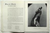 BALLET RUSSE DE MONTE CARLO　American Tour 1943-44