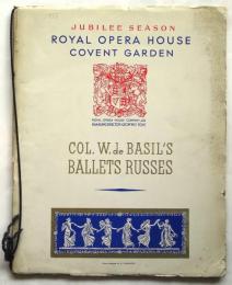 COL.W.de BASIL'S BALLETS RUSSES de Monte Carlo　1935　プログラム