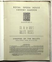 COL.W.de BASIL'S BALLETS RUSSES de Monte Carlo　1935　プログラム