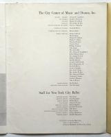 The New York City Ballet　Eighth New York Season　チラシ共