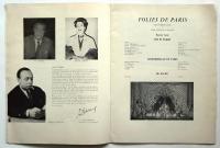 FOLIES-BERGÈRE de PARIS　「蝶々夫人」「中国人形」ほか