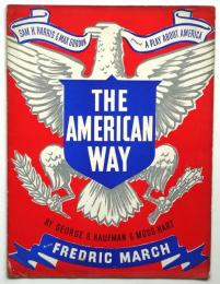 THE AMERICAN WAY　Fredric March　Souvenir Book