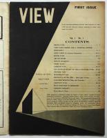 VIEW　創刊号　December 1951