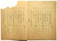 東京音楽学校 卒業證書授与式並演奏次第