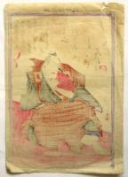 都新聞附録　明治座舞台開 市川左團次