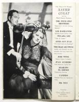 ザヴィア・クガート楽団 Xavier Cugat　日本公演プログラム　