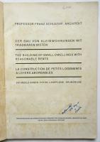 DER BAU VON KLEINWOHNUNGEN MIT TRAGBAREN MIETEN 低価格賃貸小住宅建築（独英仏語）