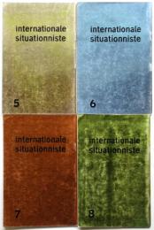 internationale situationniste〈状況主義者インターナショナル〉No.5～No.8　4冊