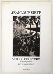 JEANLOUP SIEFF 　VERSO I CIELI D'ORO　内容見本