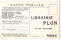 Suzanne Martinon 著書宣伝葉書