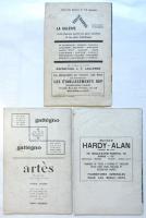 LES ARTS PLASTIQUES　No.1/No.4/No.7　3冊