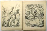 Jules Derkovits PANDÄMOIUM lithographies originales デルコヴィッツ石版画集