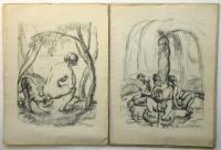 Jules Derkovits PANDÄMOIUM lithographies originales デルコヴィッツ石版画集
