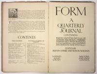 FORM　Vol.1 No.2