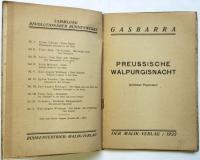 Preussisch Walpurgisnacht　プロイセンのワルプルギスの夜－グロテスクな人形劇－