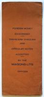 シベリア横断時刻表　Transsiberian Schedule May 16, 1928