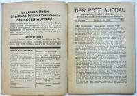 Der Rote Aufbau　4. jahrg Heft 11　Jull 1931