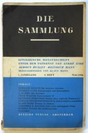 Die Sammulung　1.jahrgang 9.heft　Mai 1934