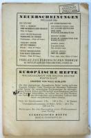 Die Sammulung　1.jahrgang 9.heft　Mai 1934