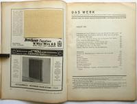DAS WERK　18.jahrgang augst 1931