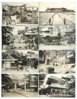 鎌倉と江の島 三十景　絵葉書　16枚袋付