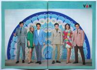 VAN広告頁「GO PEACOCK」（男性雑誌中央頁）