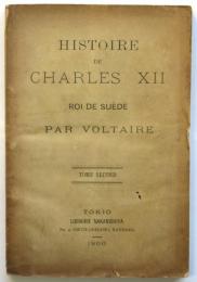 (仏)シャルル12世史後編　Histoire de Charles Ⅻ Roi de Suède Tome Second