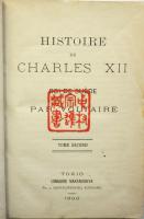 (仏)シャルル12世史後編　Histoire de Charles Ⅻ Roi de Suède Tome Second
