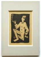 ヨゼフ・チャペック Josef Čapek リノカット挿画 2枚