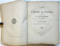 L’Art de Choisir sa Femme l’apres la Physionomie　生田耕作旧蔵