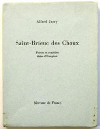 Saint-Brieuc des Choux　Poésies et comédies tirées d'Ontogénie