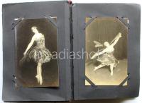 東勇作旧蔵 舞踊家音楽家絵葉書帖　98枚内27枚サイン入