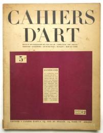 CAHIERS D'ART　4 année 5 1929