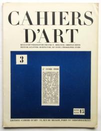 CAHIERS D'ART　5 année 3 1930