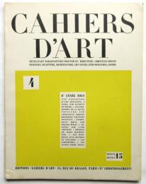 CAHIERS D'ART　6 année 4 1931