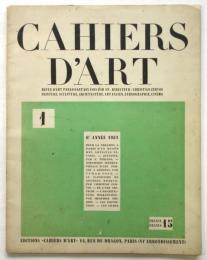 CAHIERS D'ART　6 année 1 1931