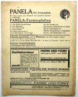 FARBE UND FORM　14.Jahrgang Heft:9 1929