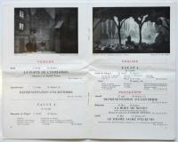 Goetheanum Dornach 1939　（仏）ゲーテアヌム・プログラム