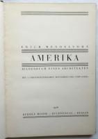 AMERIKA -Bilderbuch eines Architekten-（Ｅ・メンデルゾーン写真集）