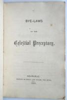 BYE LAWS of the Celestial Preceptory 上海テンプル騎士団内規