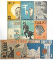 ENGLISH　昭和14年9月号～昭和16年3月号　井上通信英語学校発行雑誌　内18冊